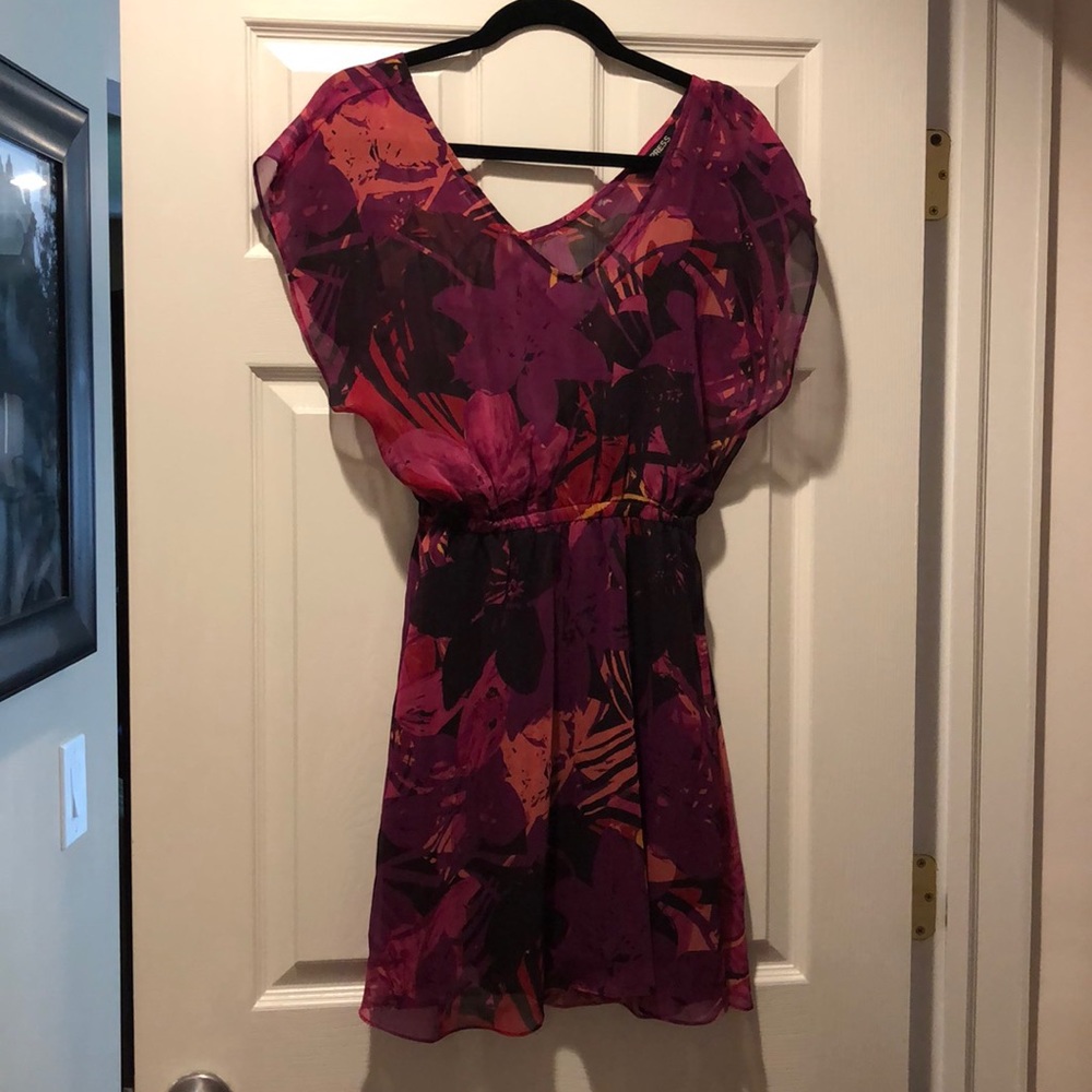 Pink purple Express dress